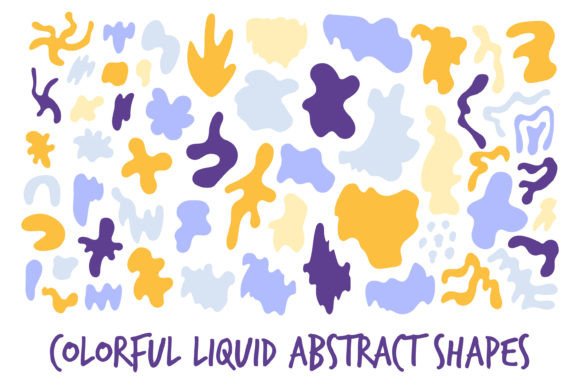 Download Colorful Liquid Abstract Shapes PNG - Abstract shapes png Collection