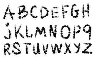Download Blotch Vector Font - Vector Collection