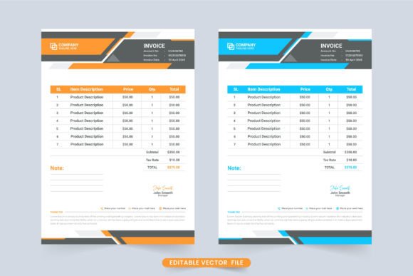 Download Payment Receipt and Bill Template Vector - Vector Collection