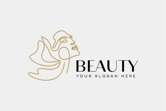 Download Beauty Logo Line Art Logo Design Vector - Vector Collection