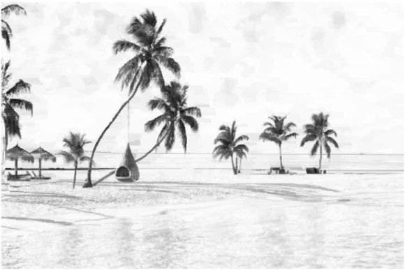 Download Mountain and Tree Line Art Silhouette - Line art silhouette Collection